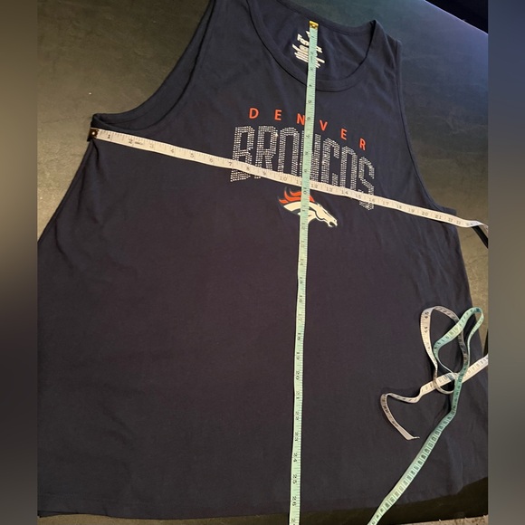Fanatics Denver Broncos Women's Classic Rhine Navy Tank Top - Picture 7 of 7